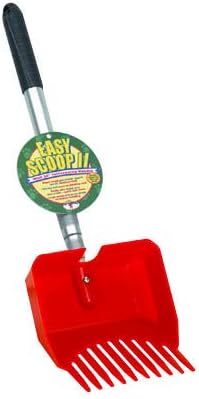 Pet Lodge® Pet Poop Scooper | Tough & Durable Basket | Special Angles Lines for Easy Scoop | Dog Poop Scoop | Extending Handle
