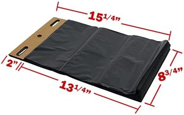 Standard Dog Waste Station/MittN Bag™ System_Square Can(Matte Black)
