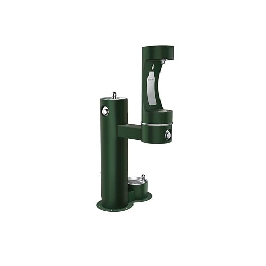 Bi-Level Pedestal Ftn W/Lower Bf & Dog Bowl, Ada, Fr,Evg