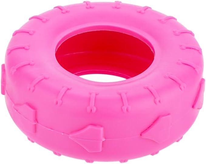 DQITJ 2 Pack Tree Frog Tire Swing with Suction Cup Hook Climbing Toy for Tree Frog Reptile Amphibian Small Aquatic Animals