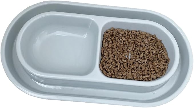 Ant Proof Cat Dish 32 Oz Pet Food Water Bowl for Dogs Cats Pink, M | Ant Proof Food Bowl, No Spill Dish, Outdoor Feeding, Deep Wide Water Moat, Ants Barrier Blocks Insects, Lightweight Plastic