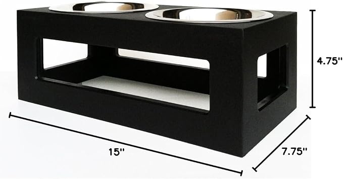 Porchside Outdoor Elevated Dog Diner - 5" Tall