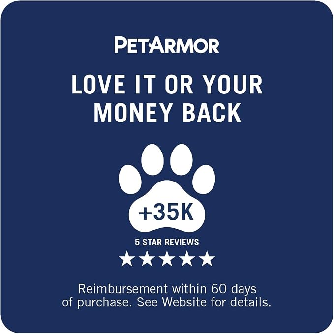 PETARMOR Home Household Spray for Fleas and Ticks, Flea Treatment for Home, Prevents Flea and Tick Re-Infestations for Cats and Dogs, Treats Carpet, Furniture, and More, 24 Ounce