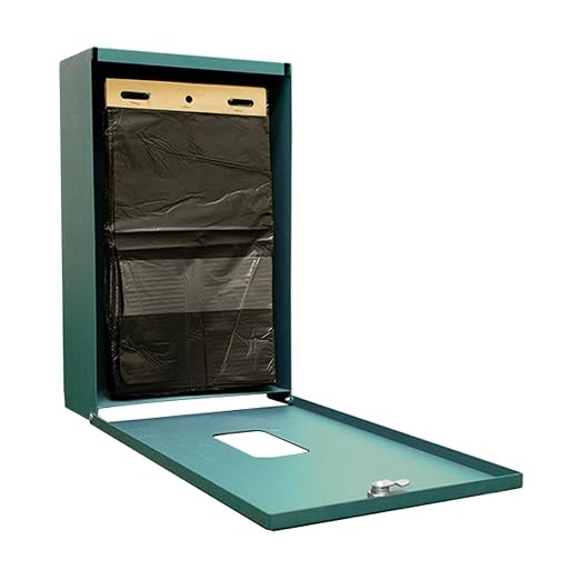 Standard Low Profile Dog Waste Station/ONEpul® Header Bag System (Matte Black)