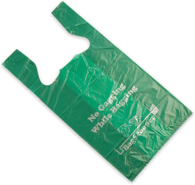 Adjustable Pooper Scooper and Rake, Large Bucket for Large Dogs, Includes Custom 3 Dog Waste Bag Packs (150 Ct), Long Handled Bags