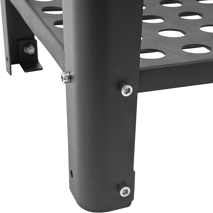 Tall Freestanding Plastic Utility Sink with Hose Hook Up Black | 360° Rotating Hot and Cold Faucet, Built-in Soap Box and Soap Dispenser, Bottom Storage Rack, Four Iron Support Feet