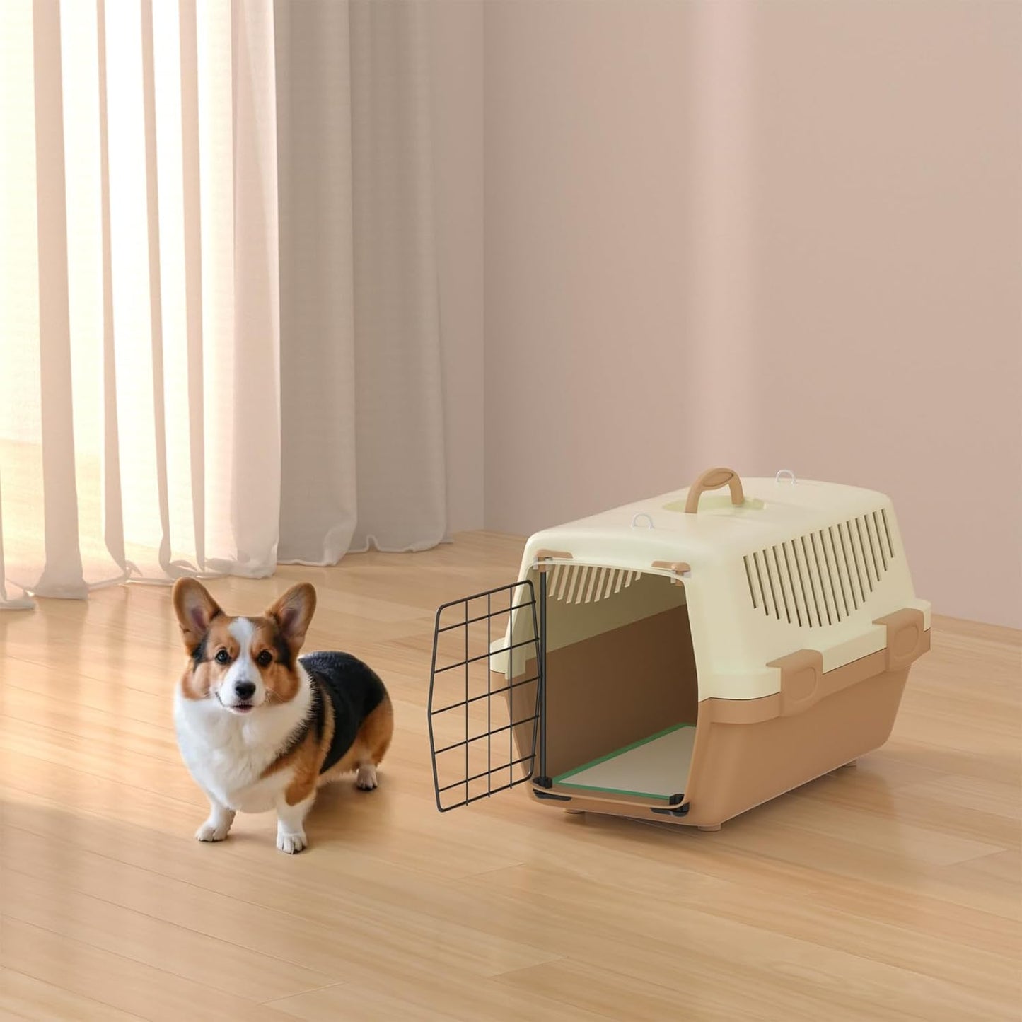 Gardner Pet Puppy Pee Pads Large 18"x24", 50 Count, Dog Pee Pads with Adhesive Sticky Tape, Max Absorbency, Leak Prevention Disposable Training Bed Pad for Doggie, Cats, Rabbits, Crate/Cage