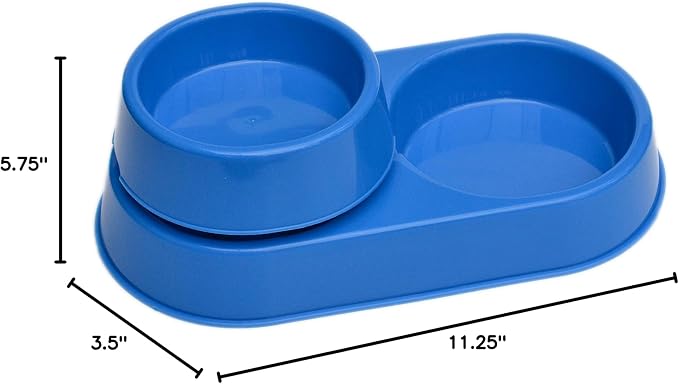 The 3-in-1 Ant Free Pet Dish (Small Blue)