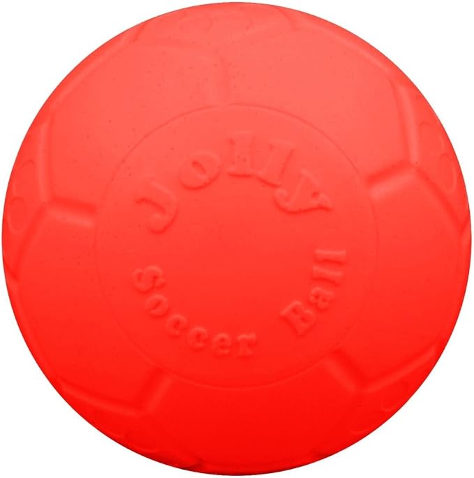 Jolly Pets Medium Soccer Ball Floating-Bouncing Dog Toy, 6 inch Diameter, Apple Green (SB06 GR)