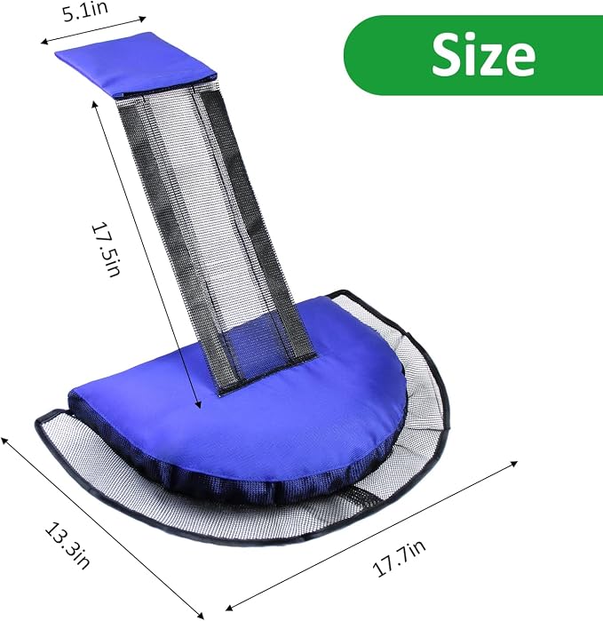 2 Pack Animal Saving Escape Ramp for Pools and Spas, Frog and Animals Saver for the Pool, Critter Escape Device for Small Animals Entering the Pool, Floating Ramp Rescues (2, Dark Blue)