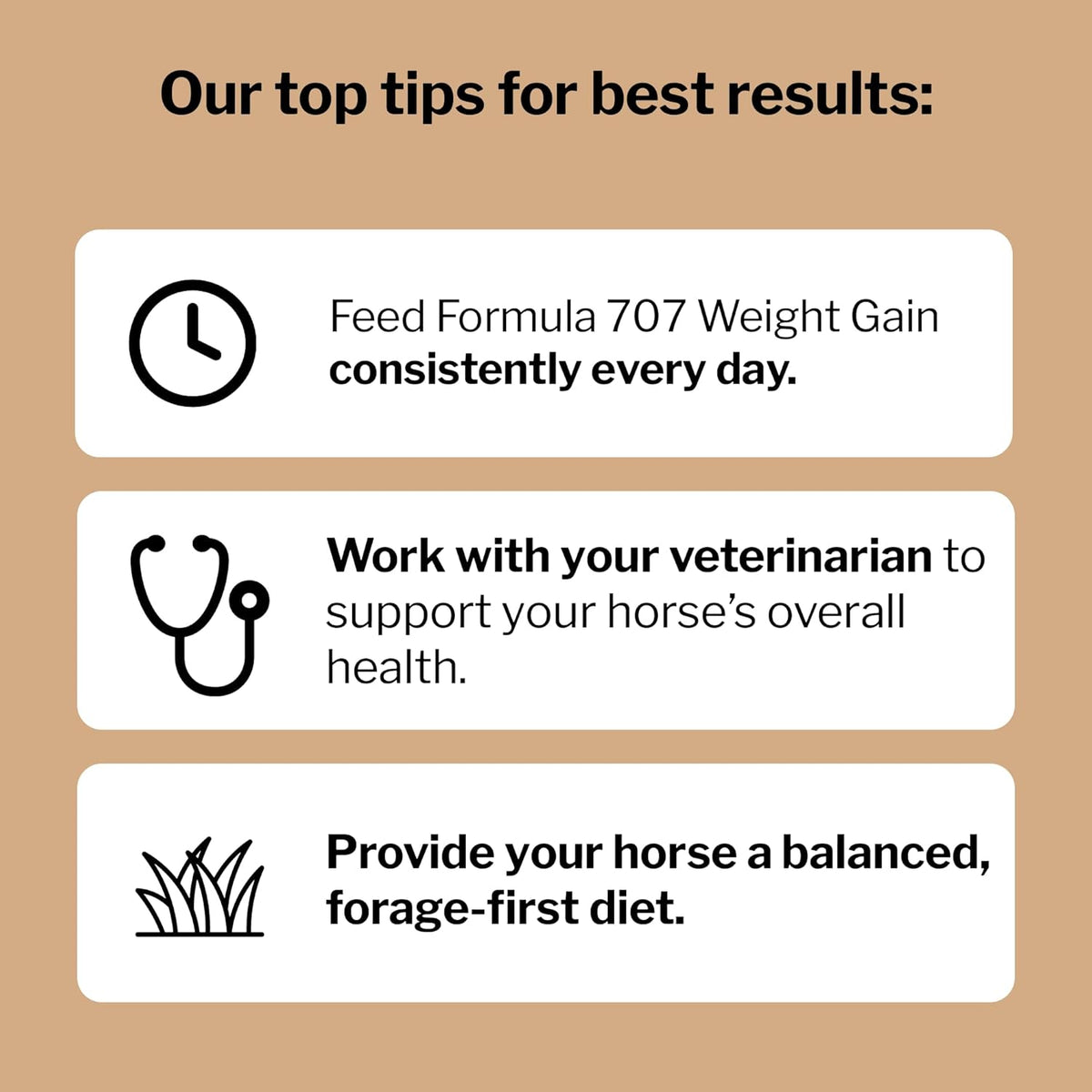 Formula 707 Weight Gain Crumble Equine Supplement, 7 lb Bag – Palatable, Calorie-Rich Nutritional Support for Hard-to-Keep and Senior Horses