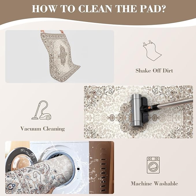 Washable Pee Pads for Dogs, Reusable Dog Training Pads. 54''x72'' Super Absorbent Dog Rugs, Non-Slip and Leakproof Pee Mat for Dogs, Large Whelping Pads for Crates and Floors