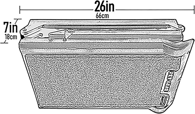 Pet Gear Travel Lite Ramps for Dogs and Cats, Safety Yellow - Reflective | Compact Easy-Fold, Lightweight and Portable, Built-In Carry Handle, Supports 200 lbs, Size 71" x 16"