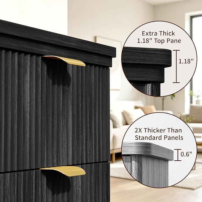 Dog Feeding Station,Dog Food Storage Cabinet,Pet Feeding Station with 2 Elevated Bowls,Hidden Pet Feeder Station with Hooks (Tilt-Out Dog Feeding Station-Black)