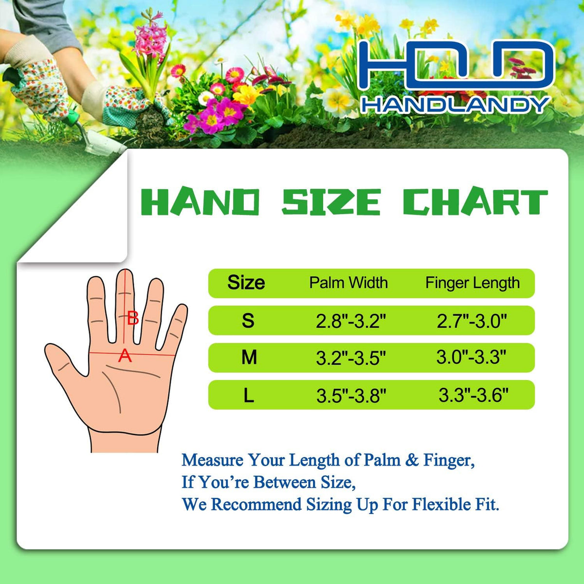 HANDLANDY Long Gardening Gloves for Men & Women, Thorn Proof Rose Pruning Gloves Leather Gauntlets Garden Glove Yard Work Glove (Small, Brown)