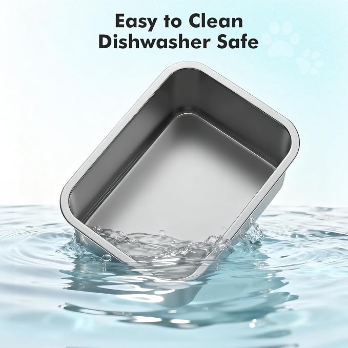 Elevated Dog Bowl, 2.4 Gallon Adjustable Stainless Steel Water Bowl | Large Breed Dog Water Feeder, Pet Feeder with Full Metal Stand for Relief Joint Pressure, Easy Clean, Indoor Outdoor Use