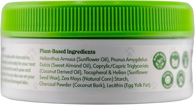 Dog Paw Balm β All Natural Pad Moisturizer for Dogs, Lick Safe Paw Wax for Dry Cracked Paws, Nose & Elbow Protection, Winter & Hot Pavement Relief