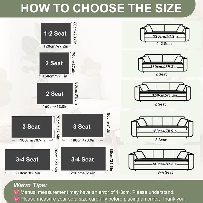 OTOB Couch Cover for Dogs Washable, Non Slip Plush Fuzzy Sofa Covers for 3 Cushion Couch Pet Friendly, Soft All Seasons Sofa Slipcover Cozy Furniture Protector (Dark Gray, 31.5" x 82.7")