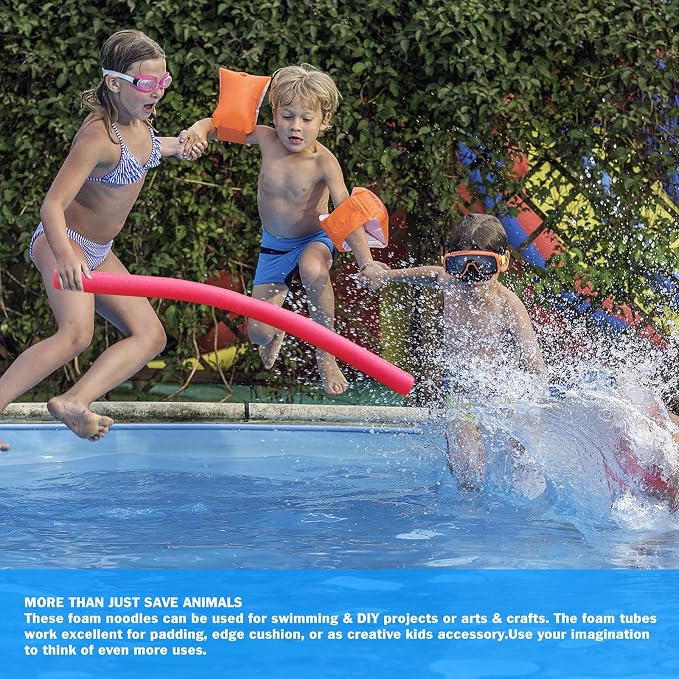 Animal Saving Escape Ramp with Pool Surface Skimmer Catcher, Floating Ramp Rescues, Pond & Pool Critter Escape Ramp Saving Frogs, Toads Animal Mice, Birds