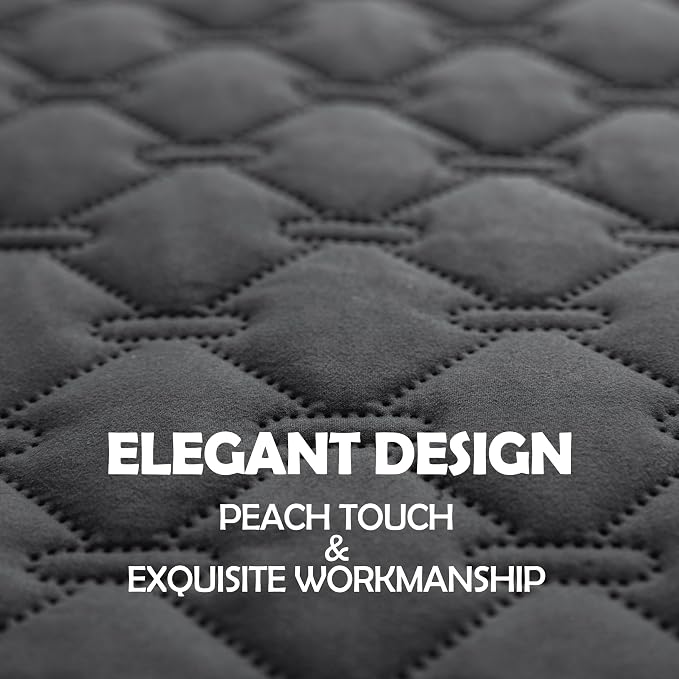 gogobunny 3X Stronger Waterproof Pet Blanket, Scratch Proof Furniture Protector for Dogs Cats, Reversible Cover 30x70 Inch, Dark Grey