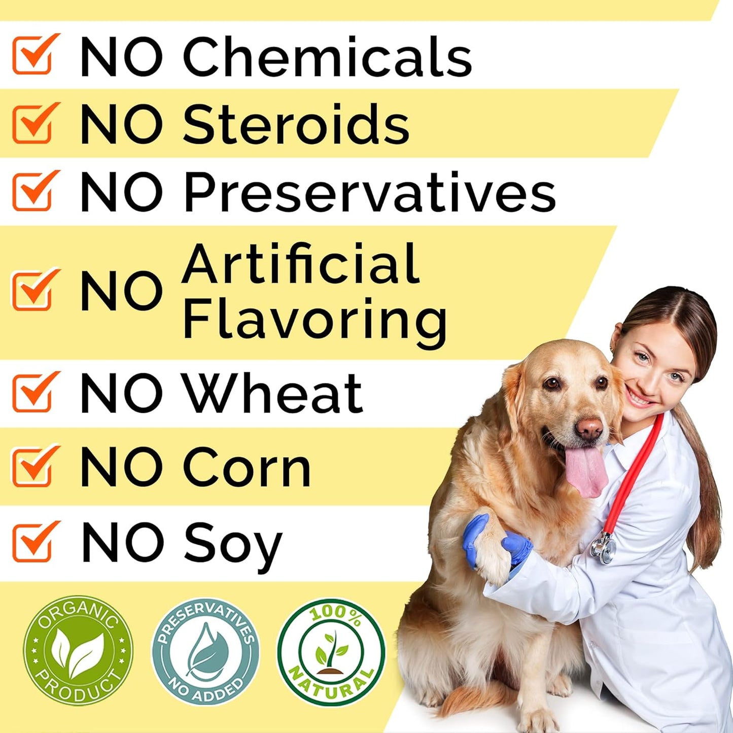 STRELLALAB Pumpkin Powder for Dogs - 8oz Powdered High Fiber Supplement and Stool Softener - Upset Stomach, Food Sensitivity - Improve Digestion - 8oz Powder