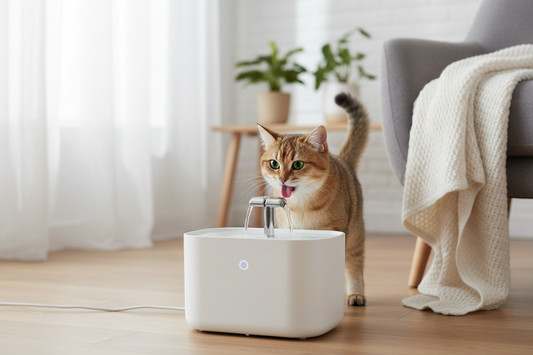 Keep Your Cat Hydrated with the Homerunpet Cordless Cat Water Fountain