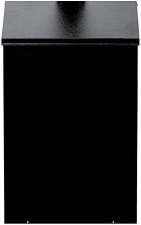 Standard Dog Waste Station / EZ_Tie Hanging Bag System_Square Can(Matte Black)