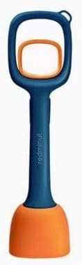 Dog Poop Scooper - Scooper for Small Medium Large Dogs - Indoor and Outdoor Cleaning Tool & Pooper Scooper with Short Handle (Blue)