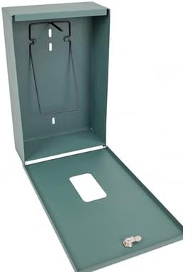 Standard Mini Dog Waste Station / EZ_Tie Hanging Bag System (Matte Black)