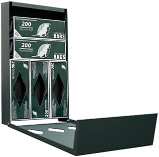 Ultimate™ Dog Waste Station/Roll Bag System (Matte Green)
