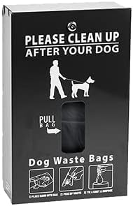 Zero Waste USA - Low Profile Dog Waste Station - Free 400 waste bags and 25 can liners included (Matte Black)