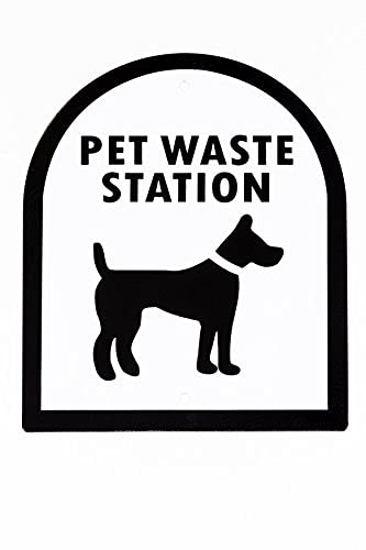 Zero Waste USA - The Sentry® Dog Station - EZ-Tie Hanging Bag System - Free 400 waste bags and 25 can liners - Over 500k sold in USA (Matte Black)