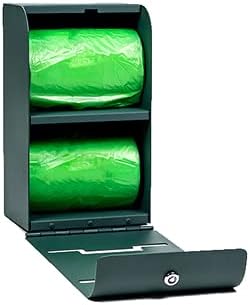 Standard Starter Dog Waste Station / Tie_Handle Roll (Matte Black)