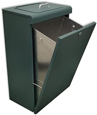 Ultimate™ Dog Waste Station / EZ_Tie Hanging Bag System (Matte Green)