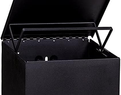 Standard Dog Waste Station/ONEpul® Header Bag System_Square Can(Matte Black)