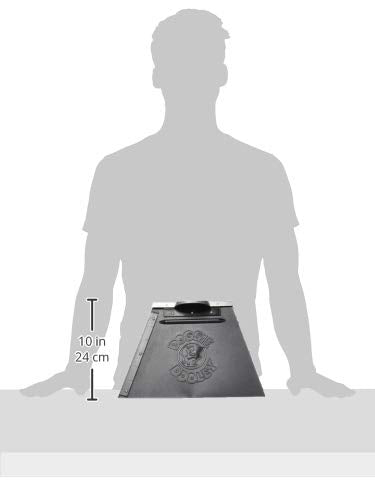 Doggie Dooley Pet Waste Digester - Leach-Bed Style - In-Ground Dog Waste Disposal System for 1 Large or 2 Small Dogs - Digester Starter, Made in USA, Black Plastic Tank with Silver Foot-Operated Lid