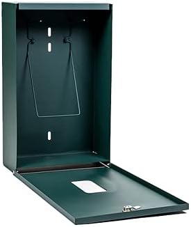 Standard Low Profile Dog Waste Station/ONEpul® Header Bag System_Square Can(Matte Green)