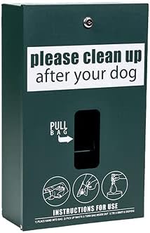 Standard Dog Waste Station/ONEpul® Header Bag System_Square Can(Matte Green)