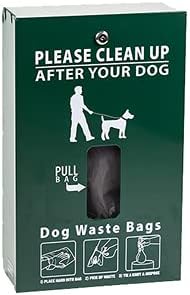 ZERO WASTE USA - Low Profile Dog Waste Station - (Gloss Green)