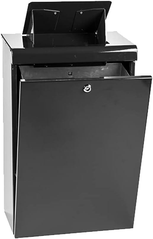 Zero Waste USA - The Gladiator® Dog Waste Station - SINGLpul® Header Bag System - Free 400 waste bags and 25 can liners - Over 500k sold in USA (Matte Black)