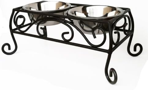 Noblesse Double Diner - Raised Feeder for Dogs - 7" Tall