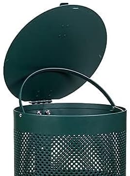 Standard Low Profile Dog Waste Station / Tissue_Style Bag System (Matte Green)