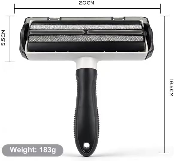 Neatly.co Reusable Pet Hair Remover Roller - Eco Friendly Self-Cleaning Lint Roller for Dog and Cat Fur - Best for Furniture, Couch, Carpet & Car Seats