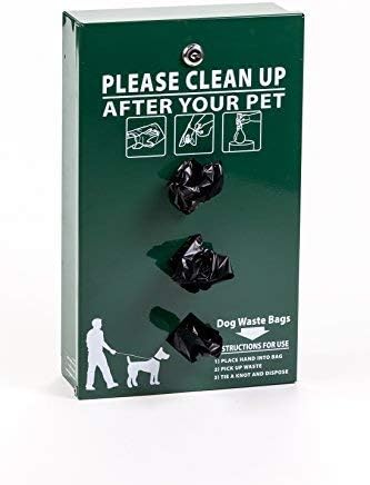 ZERO WASTE USA - The Gladiator® Dog Waste Station - Gloss Green | Locking 11-gallon sealed-chute can, rust-proof aluminum, 400 bags, 25 liners, commercial-grade, 10-year warranty