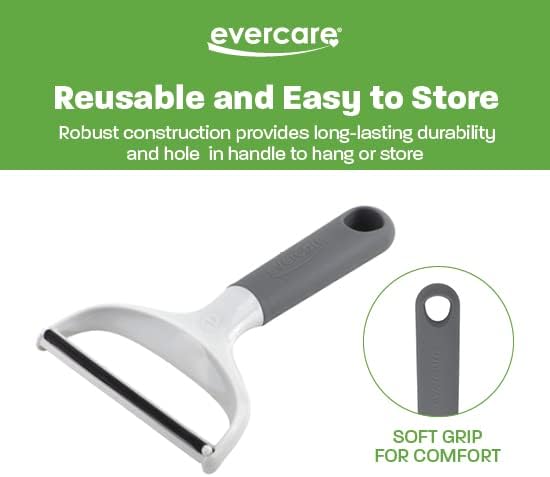 Evercare Duo Pet Hair and Lint Remover with 2 Refills, Dual-Sided Comb for Removing Pet Hair and Lint from Clothing and Furniture White