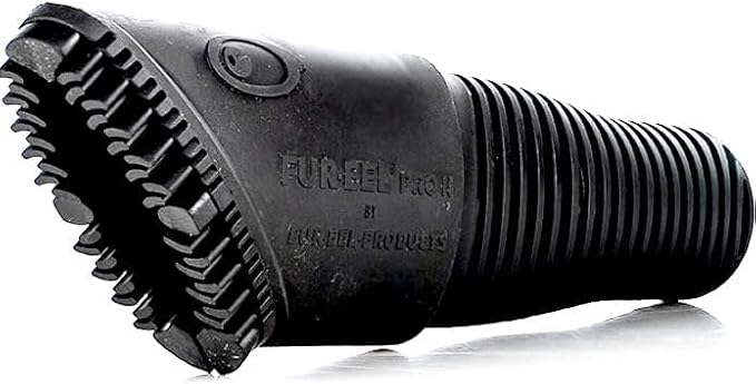 Buff Brite Fur-EEL FANG Refill PRO II Cat & Dog Hair Remover | Pet Fur Remover Vacuum Attachment | Perfect Sand/Lint/Pet Hair Remover for Car, Stairs, & Couches | Works with Almost All Vacuum Brands