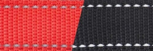 PetSafe Deluxe Easy Walk Harness, Medium/Large, Rose Red (EWH-D-HC-M/L-RSE) | Padded Neoprene Straps, Reflective Strips for Night Safety, Martingale Loop Curbs Pulling from the Chest, Not the Throat