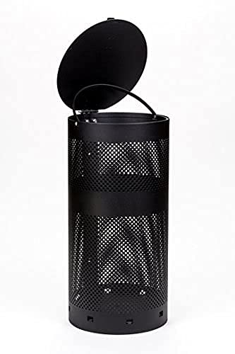 Standard Dog Waste Station / Tie_Handle Roll (Matte Black)