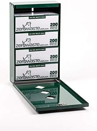 Zero Waste USA - 2,000 Premium Dog Waste Station Refill Bags, 10 Rolls | Premium commercial refill rolls, stronger dog waste station bags, fits most dispensers, heavy-duty design for parks & HOAs