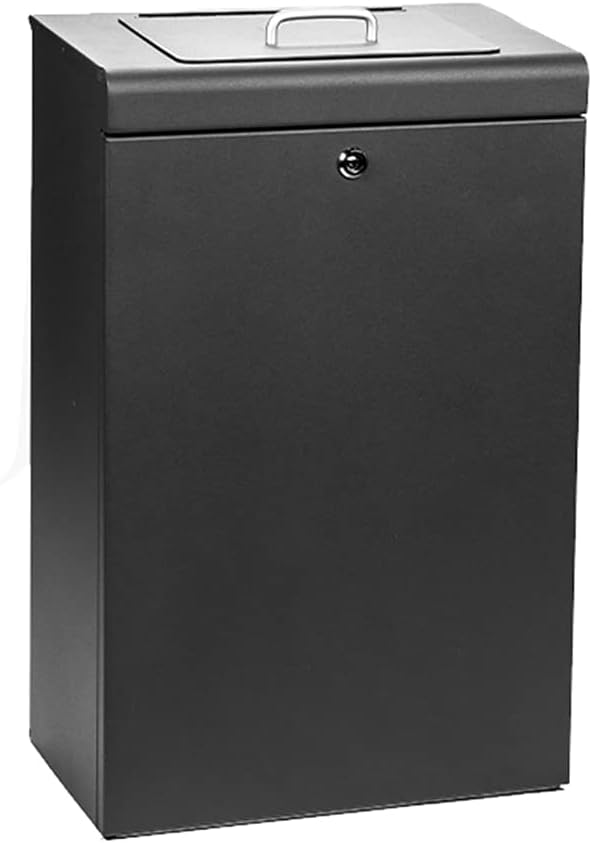 Ultimate™ Dog Waste Station / EZ_Tie Hanging Bag System (Matte Black)